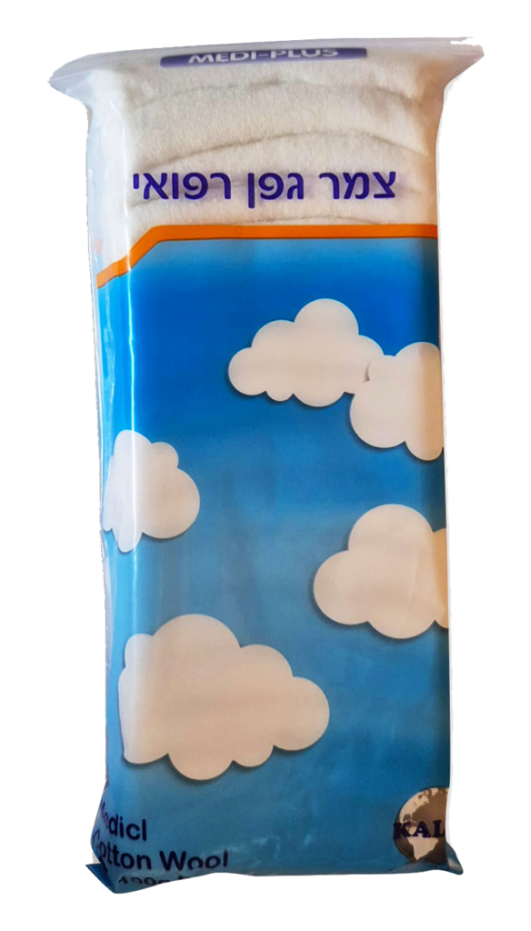 צמר גפן 100 גרם
