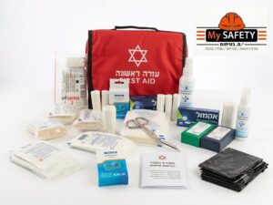 ערכת עזרה ראשונה בתיק צד תקן 1-19 עובדים